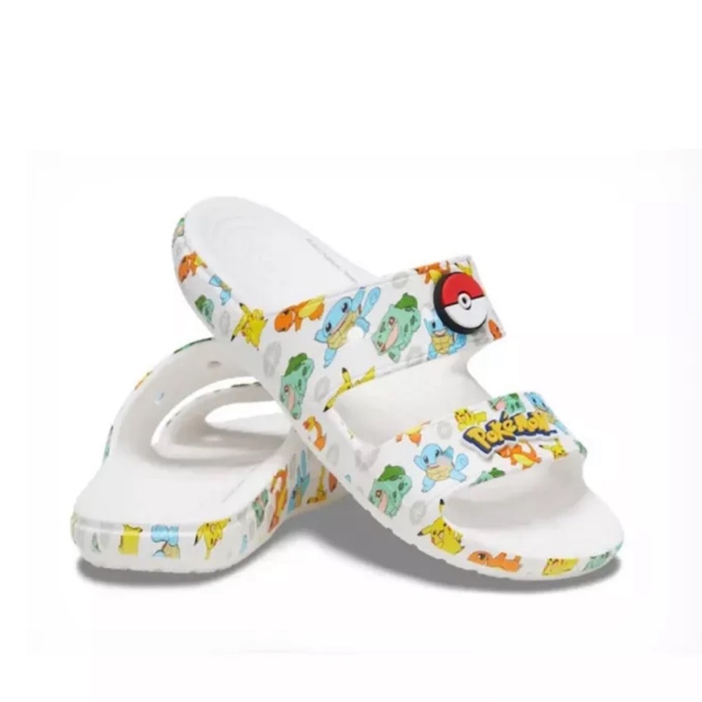 Crocs Pokemon Classic Sandals Unisex Limited Edition Pikachu Men's 10 Women's 12